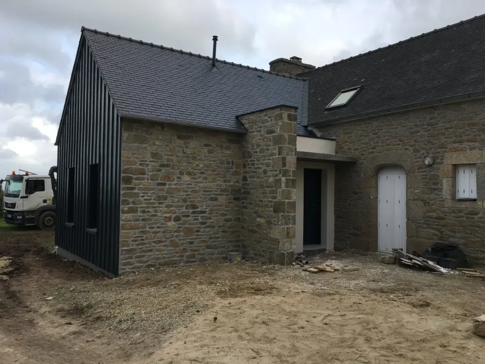 agrandissement de maison à Kernilis